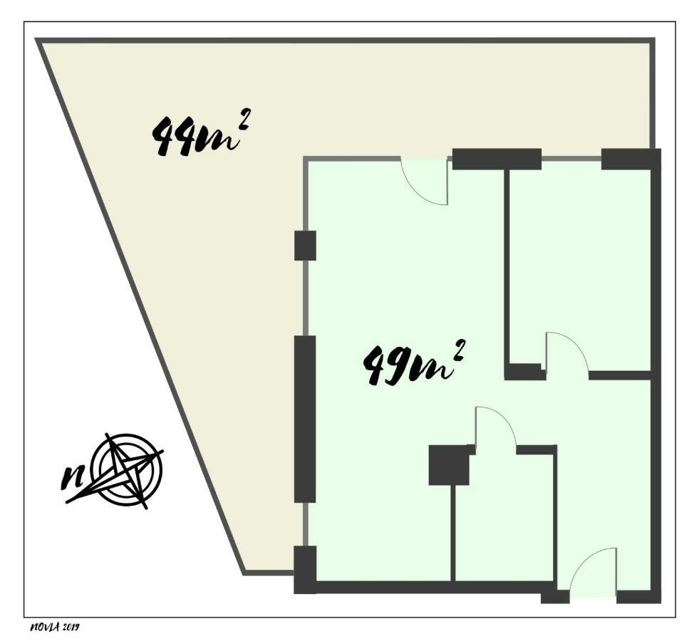 Apartament Z Tarasem Kielce Exteriör bild